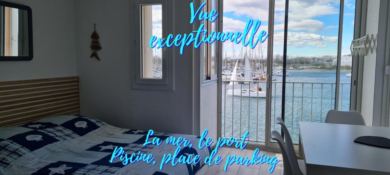 Appartement Vue Exceptionnelle Sur La Mer, Piscine, Parking Prive - Sur L'Ile Des Pecheurs Agde Exteriér fotografie