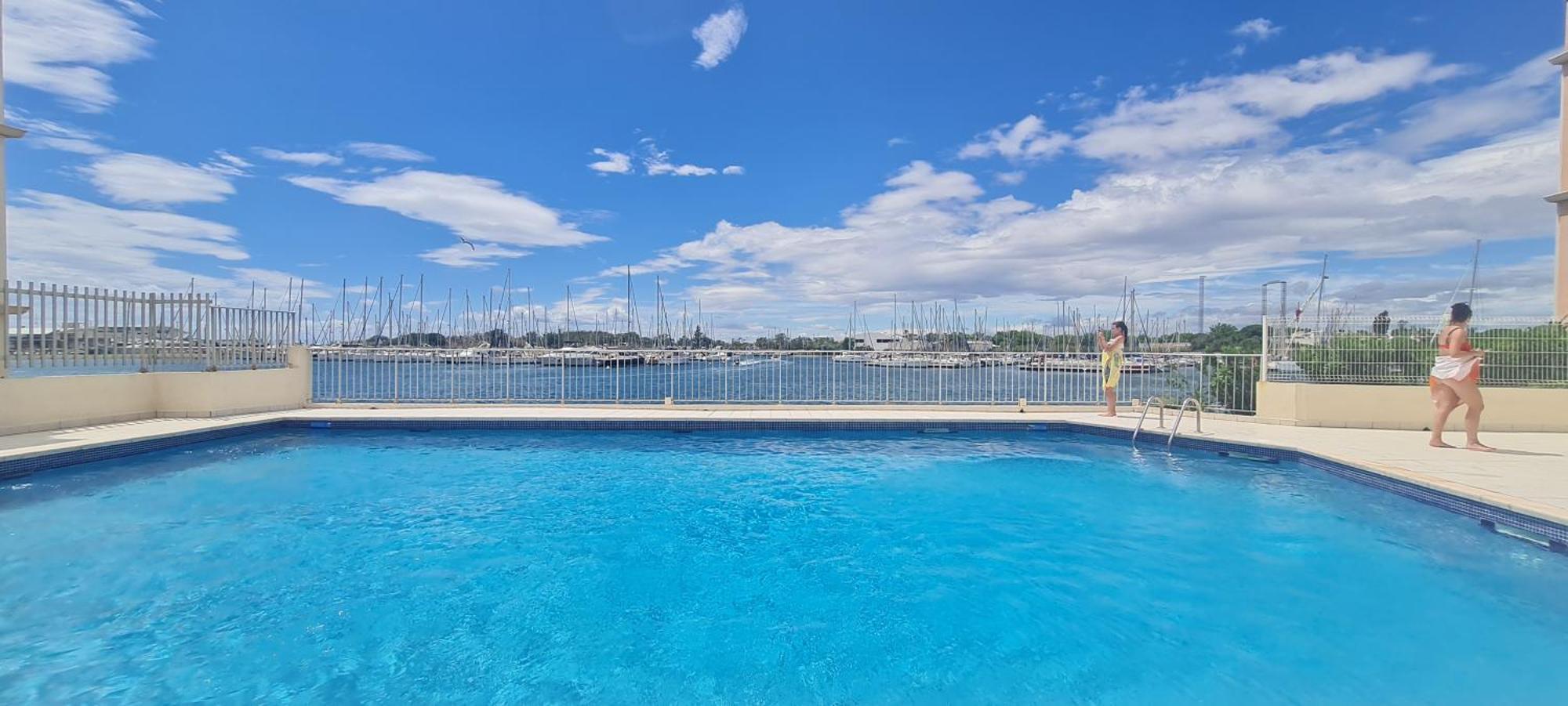 Appartement Vue Exceptionnelle Sur La Mer, Piscine, Parking Prive - Sur L'Ile Des Pecheurs Agde Exteriér fotografie