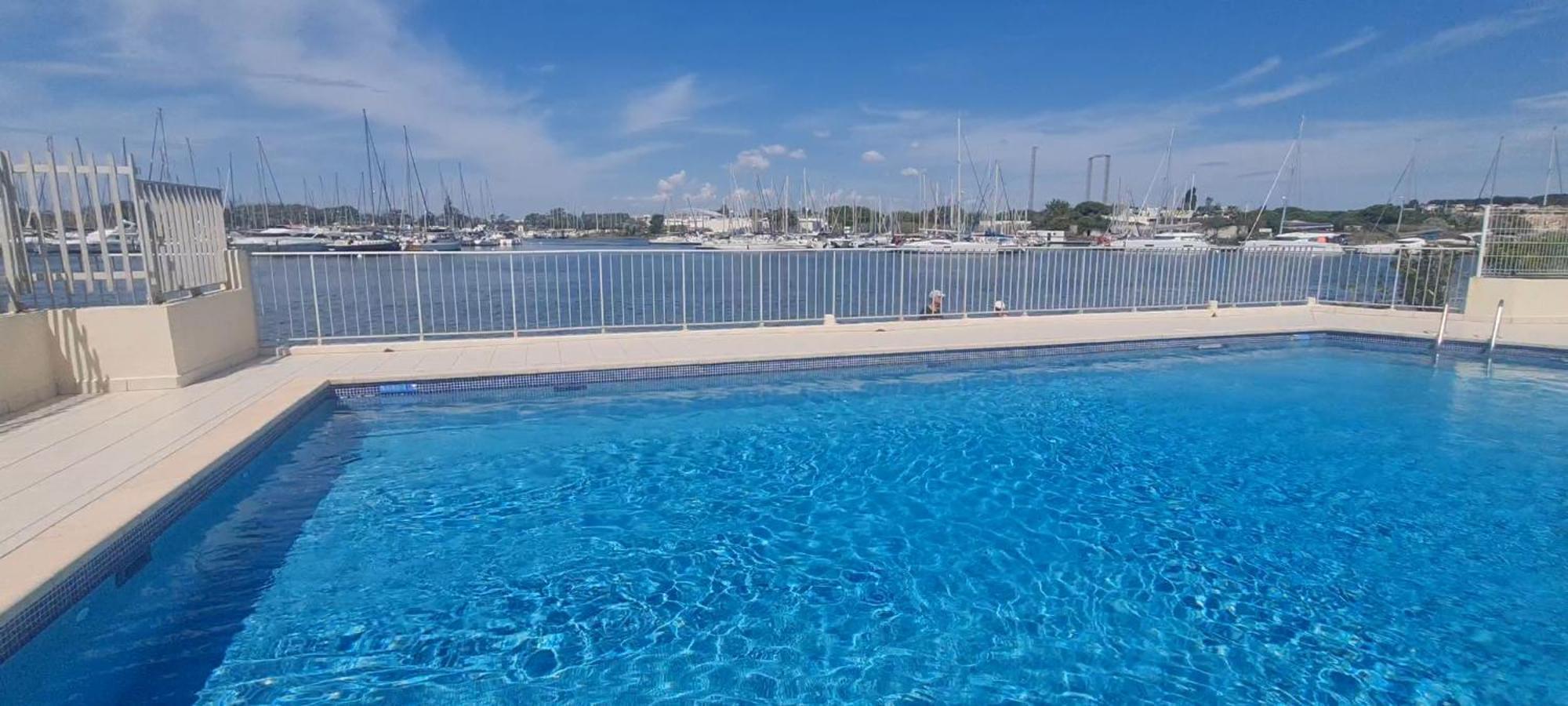Appartement Vue Exceptionnelle Sur La Mer, Piscine, Parking Prive - Sur L'Ile Des Pecheurs Agde Exteriér fotografie